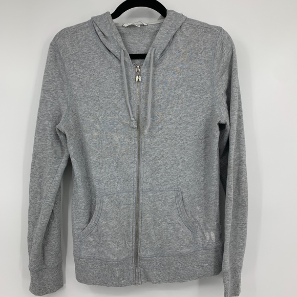 Victorias Secret Small hoodie gray sweatshirt - Picture 1 of 5